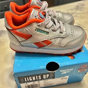 Reebok paw patrol light up shoes